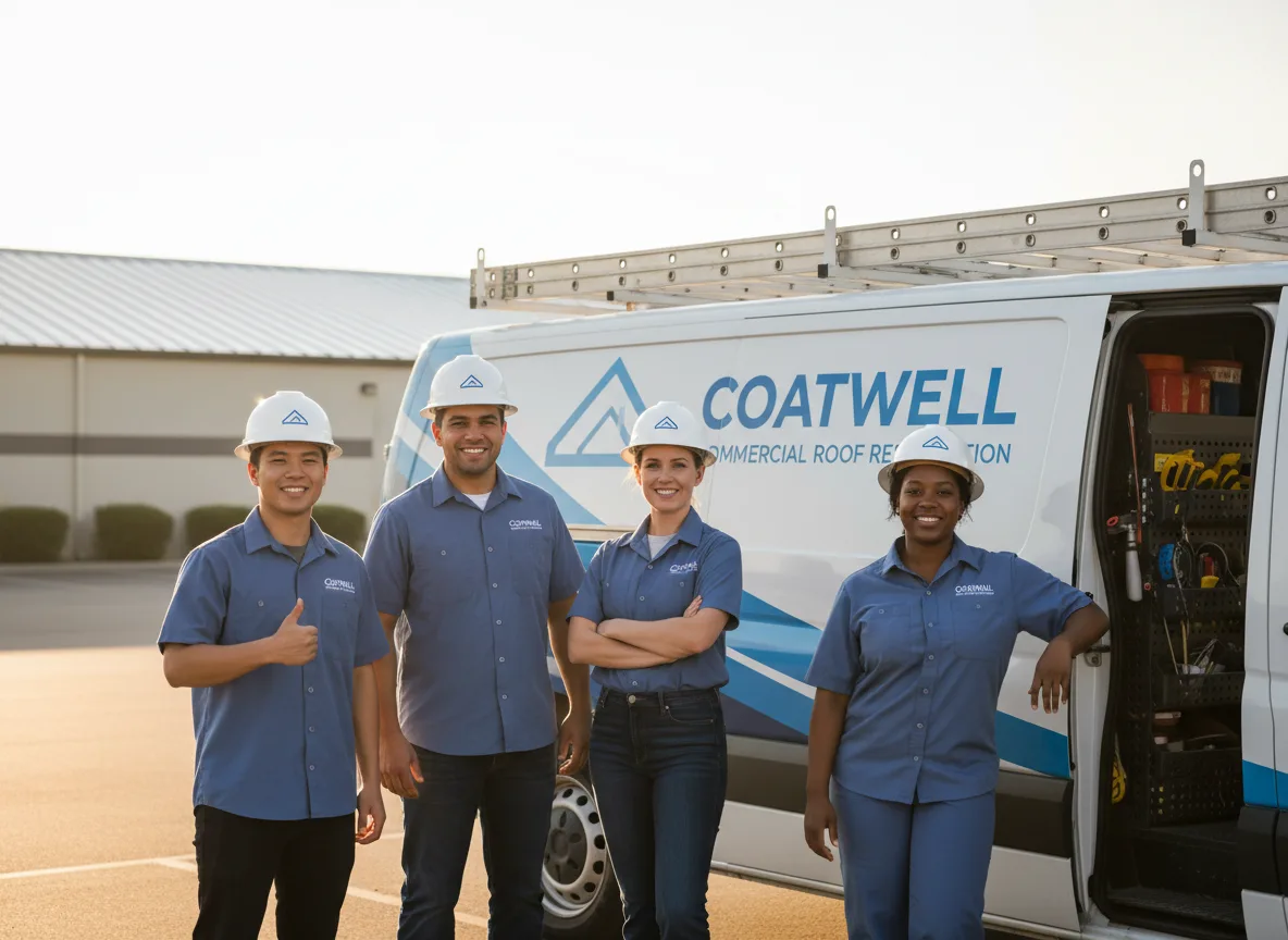 Commercial roof coating company in East Leroy, MI